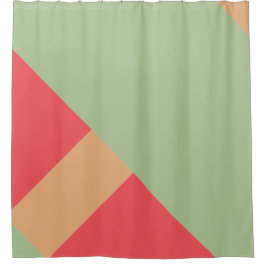 Farbblock 1 duschvorhang