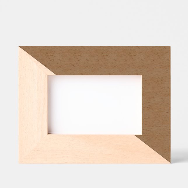 Farbblock-Bildrahmen (Schwarz und Berry Rot) Geätzte Rahmen (Vorderseite)