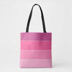 Farbblock Horizontale rosa Streifen