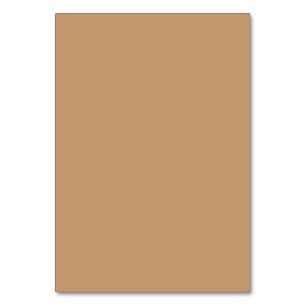 Farbblock Peach Tan Soft Wedding Design Tischnummer