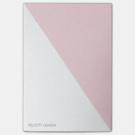 Farbblock - rosa personalisierte Posten-it® Post-it Klebezettel