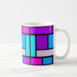 Farbblock-Tasse 01 Kaffeetasse