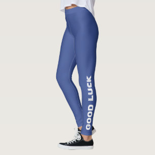 Farbblockbuchstaben für Frauen mit hohem Taille - Leggings