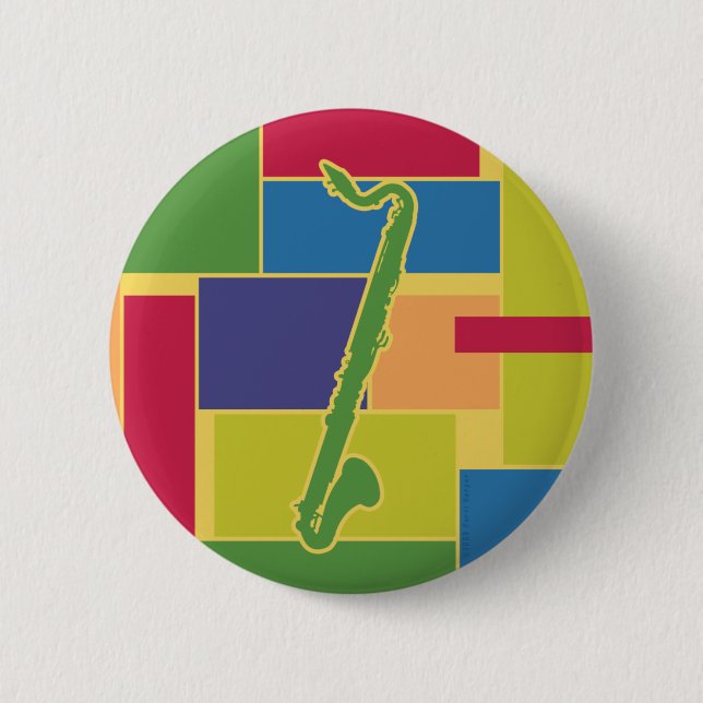 Farbblöcke-Button Button (Vorderseite)