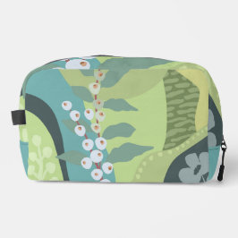 Farbblöcke für Weißberries Mixed Grüntöne Moderne  Waschbeutel