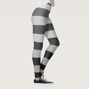 Farbblockmuster hinten und grau gestrichen leggings