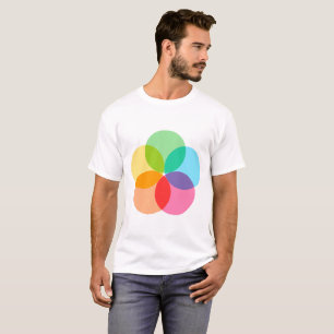 Farbblume T-Shirt
