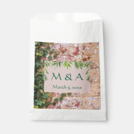 Farbbricks Green Ivy Gastgeschenk Hochzeit Bags Geschenktütchen