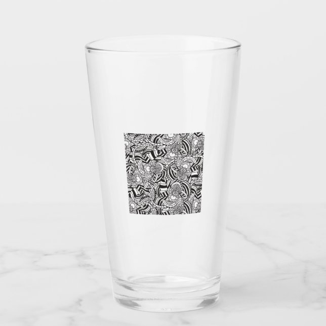 Farbbuch für Erwachsene Glas (Vorderseite)