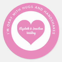 Farbcode für Hochzeitsskala Rosa Herz