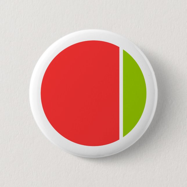 Farbcollisionskreise Button (Vorderseite)