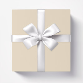 Farbcreme, hellbeige geschenkpapier