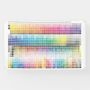 Farbdiagramm Banner
