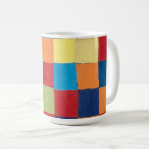 Farbdiagramm "Qu 1" (1930) von Paul Klee Kaffeetasse