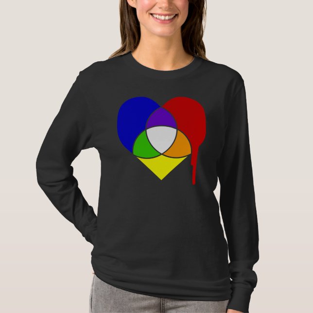 Farbdiagramm T-Shirt (Vorderseite)