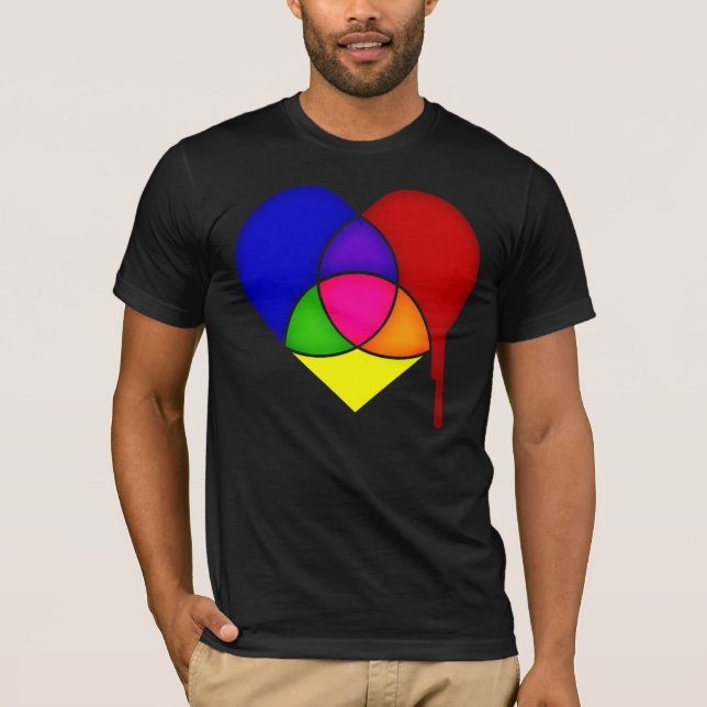 Farbdiagramm T-Shirt (Vorderseite)