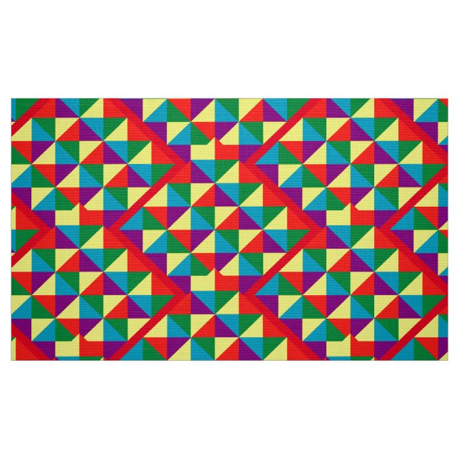 Farbdreieck Stoff (Fat Quarter (45,7 x 55,9 cm))