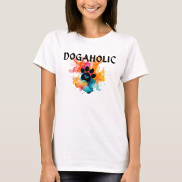 "Farbdruck drucken | Lebhaftes Pet Lover Design T-Shirt
