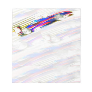 Farbdruck Notizblock