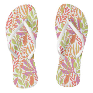 Farbdruckorange Limon Flip Flops