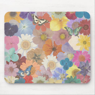 Farbdruckpapier für die Blume der blühenden Mousepad
