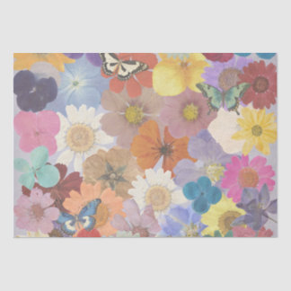 Farbdruckpapier für die Blume der blühenden  Seidenpapier