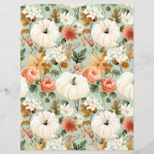 Farbdruckpapier für Kürbisfallmuster