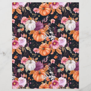 Farbdruckpapier für Kürbisfallmuster