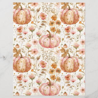 Farbdruckpapier für Kürbisfallmuster