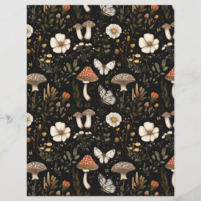 Farbdruckpapier für Pilzfallen (Vorderseite)