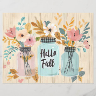 Farbdruckpapier zur Blume von Fallmustern