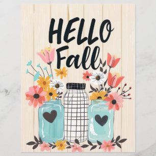 Farbdruckpapier zur Blume von Fallmustern