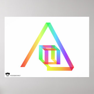 Farbdurchsatz Poster