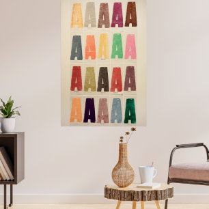 Farbe A Poster