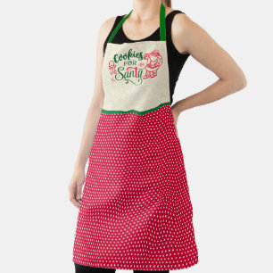 Farbe Ändern Sie den Text DIY Weihnachtskekse Weih Schürze