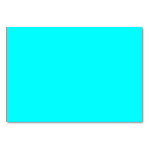 Farbe Aquamarin / Cyan Tischnummer
