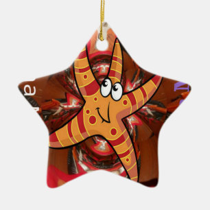 Farbe auf der Flucht Keramikornament