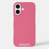 Farbe Axolotl pink