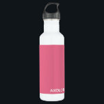 Farbe Axolotl pink Edelstahlflasche<br><div class="desc">Farbe Axolotl pink</div>
