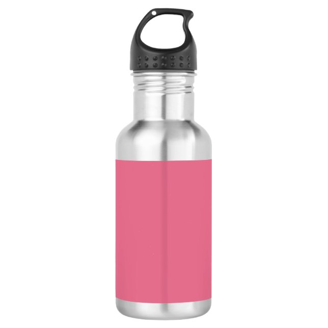 Farbe Axolotl pink Edelstahlflasche (Vorderseite)