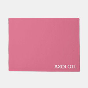 Farbe Axolotl pink Fußmatte