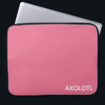 Farbe Axolotl pink Laptopschutzhülle<br><div class="desc">Farbe Axolotl pink</div>