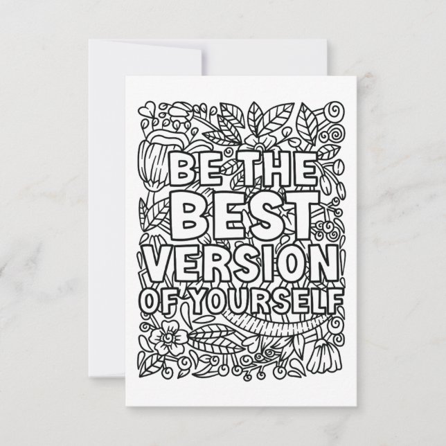 Farbe Dankeskarte (Vorderseite)