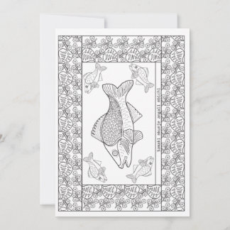 Färbe Deine eigene kenianische Postkarte – Kanga-S