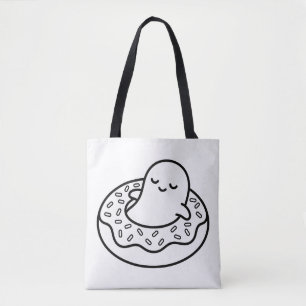 Färbe deinen eigenen Kawaii-Geist-Donut-Floatie
