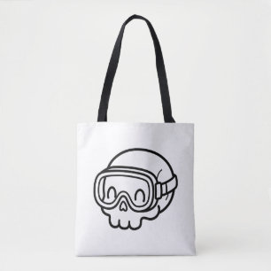 Färbe Deinen Eigenen Kawaii-Totenkopf-Schwimmbrill