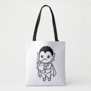 Färbe deinen eigenen Kawaii-Vampir-Tropencoconut