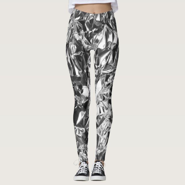 Farbe der Aluminiumfolie Leggings (Vorderseite)