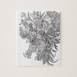 Farbe der eigenen Drachenverzauberung Puzzle