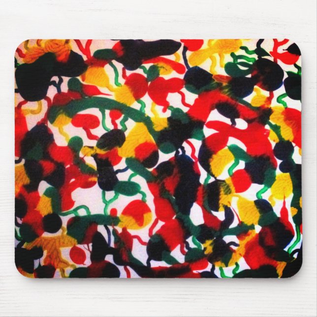 Farbe der Fahrt - Maus-Pad Mousepad (Vorne)